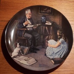Norman Rockwell Plate